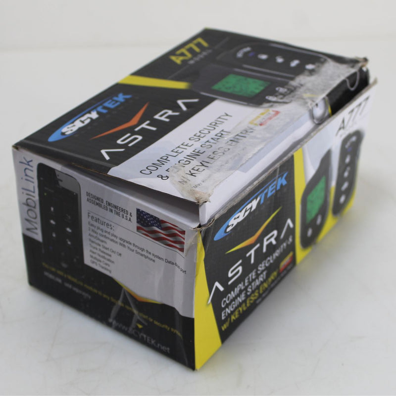 A777 2Way Remote Control Keyless Entry Security System Anti-Theft Siren OPEN BOX