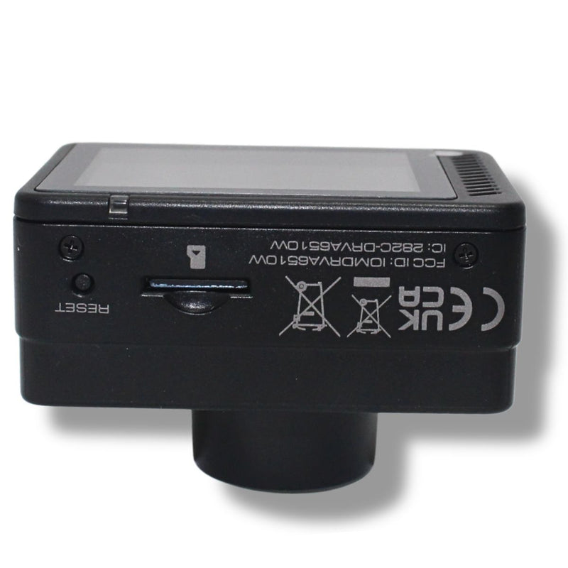 Kenwood Front & Rear 4K Dash Camera w/ GPS, BT, WiFi, Motion Detection & MicroSD