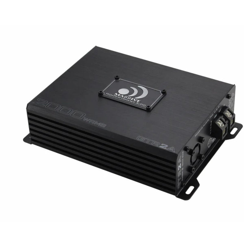 2030 Watt RMS 1 Ohm Mono Block GT Full Range Amplifier With Bass Remote GTR2A
