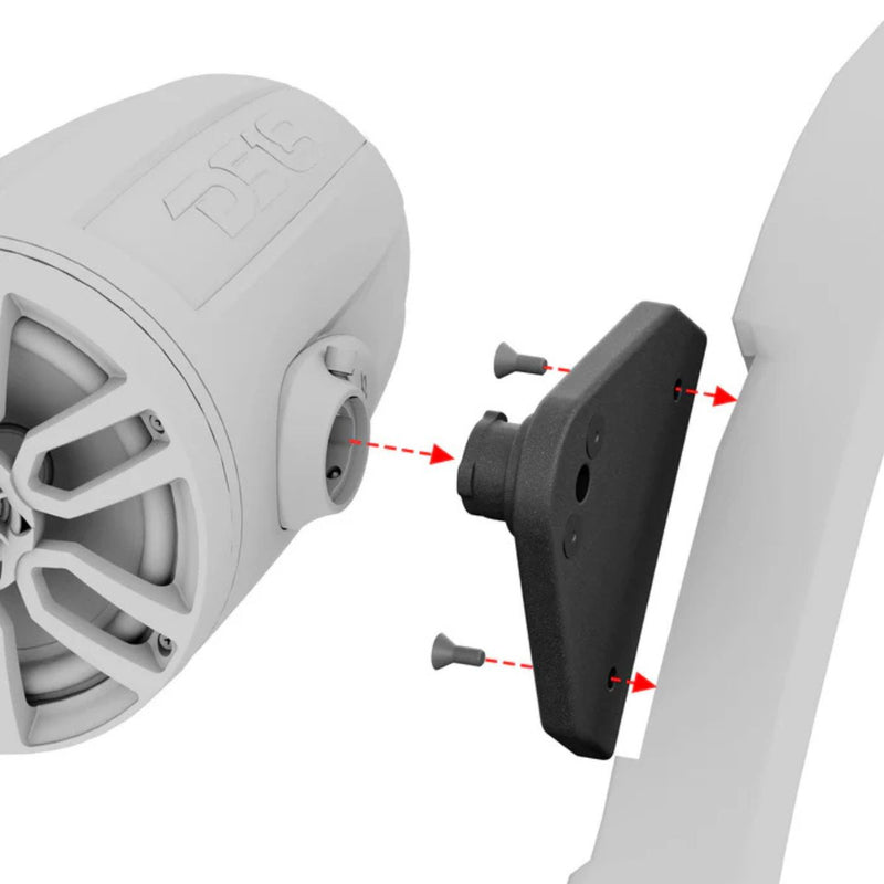 DS18 Tower Speaker Mounting Bracket for 4 Door JL Jeep Roll Cages