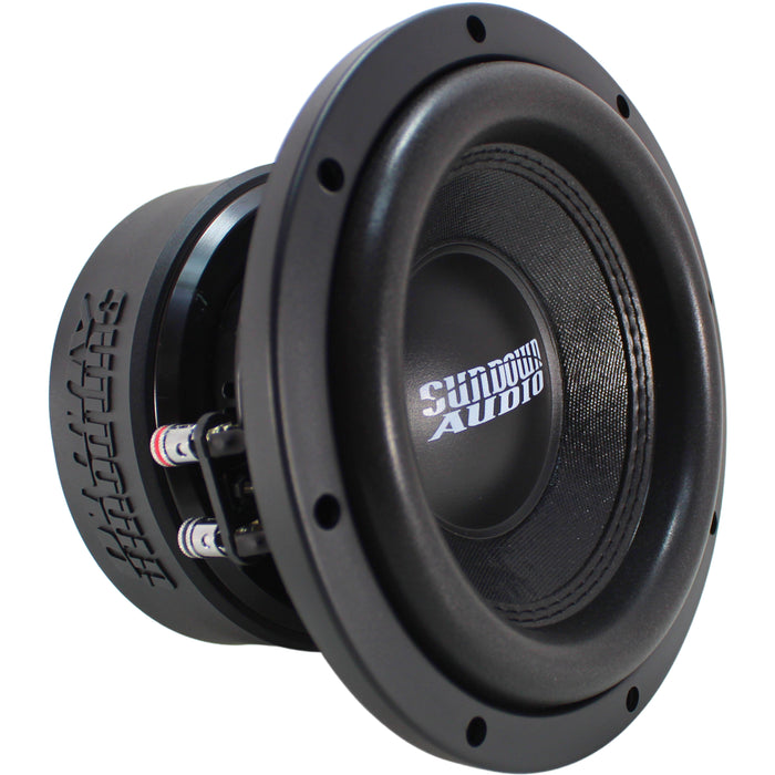 Sundown Audio E-Series V.6 8" 300W RMS Dual 4-Ohm VC Subwoofer / E-V.6-8-D4