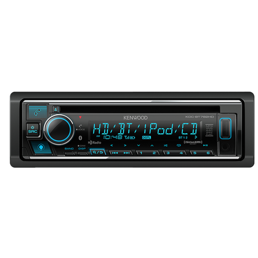 Kenwood KDC-BT782HD Single DIN CD Receiver | Alexa, Bluetooth, USB