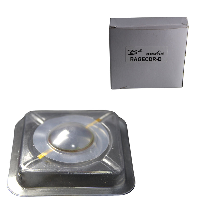 B2 Audio Replacement Diaphragms for RAGE CDR Compression Horn Tweeters Pair