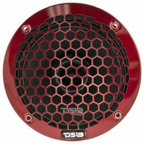 DS18 6.5" Motorcycle Midrange Loudspeaker w/ Built-in Tweeter 450W 4 Ohm PRO-ZT6