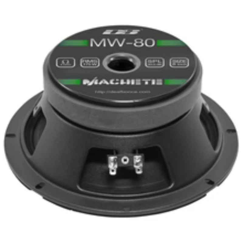 Deaf Bonce 8" Midbass 175 W RMS 4-Ohm Machete Pro Car Audio Speakers Pair
