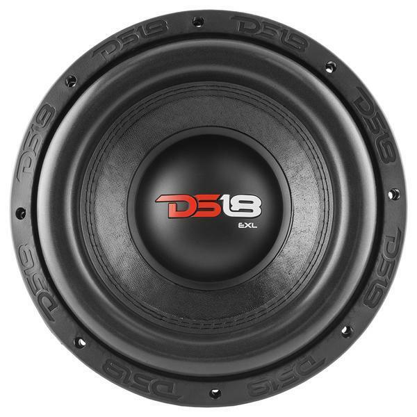 DS18 EXL-X10.4D 10" 850 Watt RMS Dual 4-Ohm Pro Car Audio Subwoofer