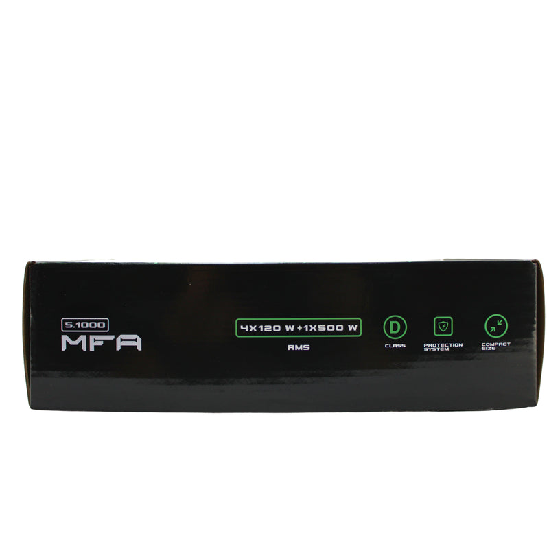 Deaf Bonce 980 Watts RMS 2-Ohm 5-Channel Class-D Machete Amplifier Full Range