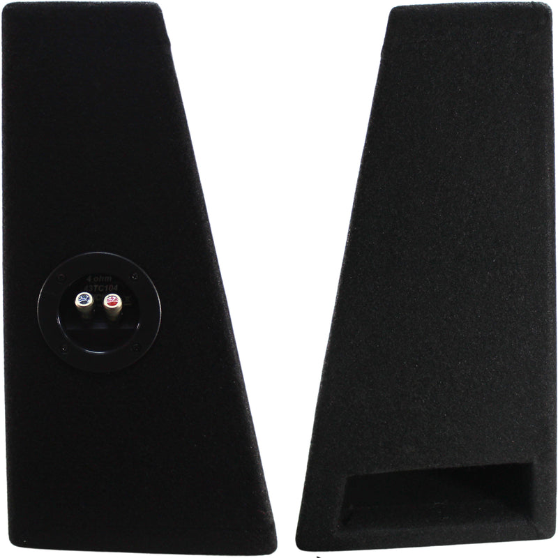 Kicker Comp Series 10" 150W RMS 4-OHM Single Subwoofer Vented Enclosure/43TC104