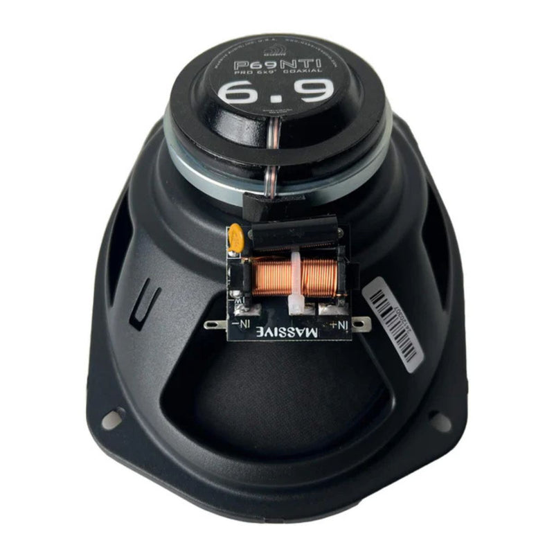 6x9" 160 Watt RMS 4 Ohm Mid-Bass Pro Audio Coaxial Speaker Massive Audio P69NTI