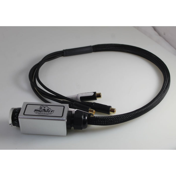 Official Big Jeff Audio Aluminum Cased 30" RCA Bass Knob Silver OPEN BOX