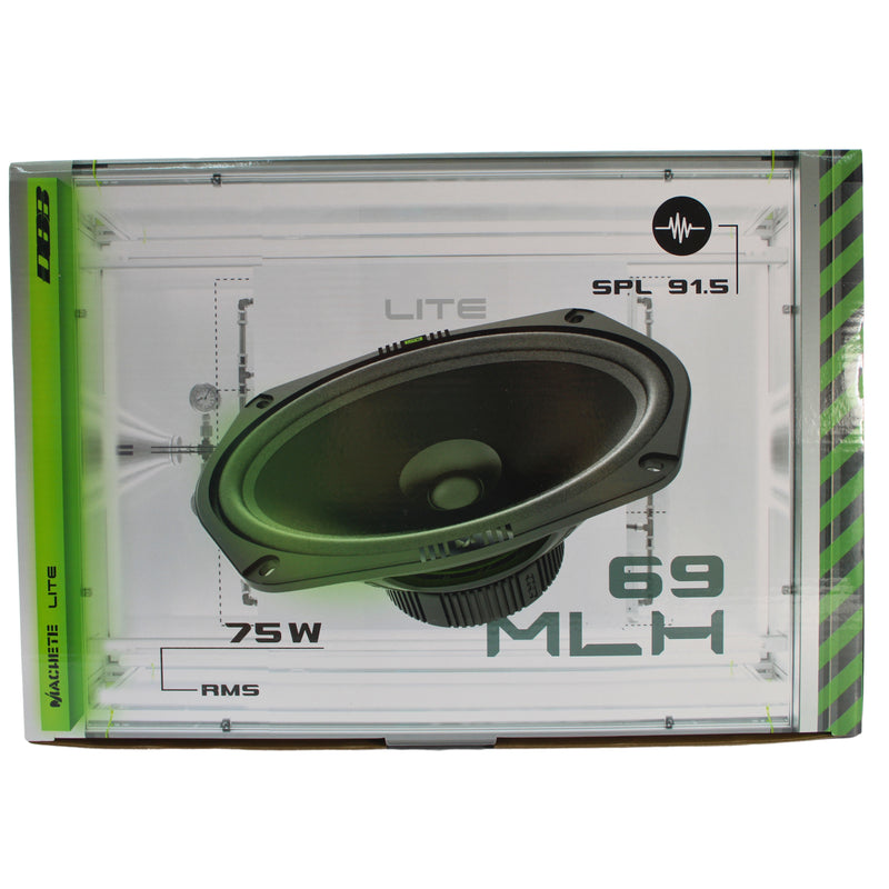 Deaf Bonce Machete Lite75 Watt RMS Power 4 Ohm MLH-69 Wide range Speakers