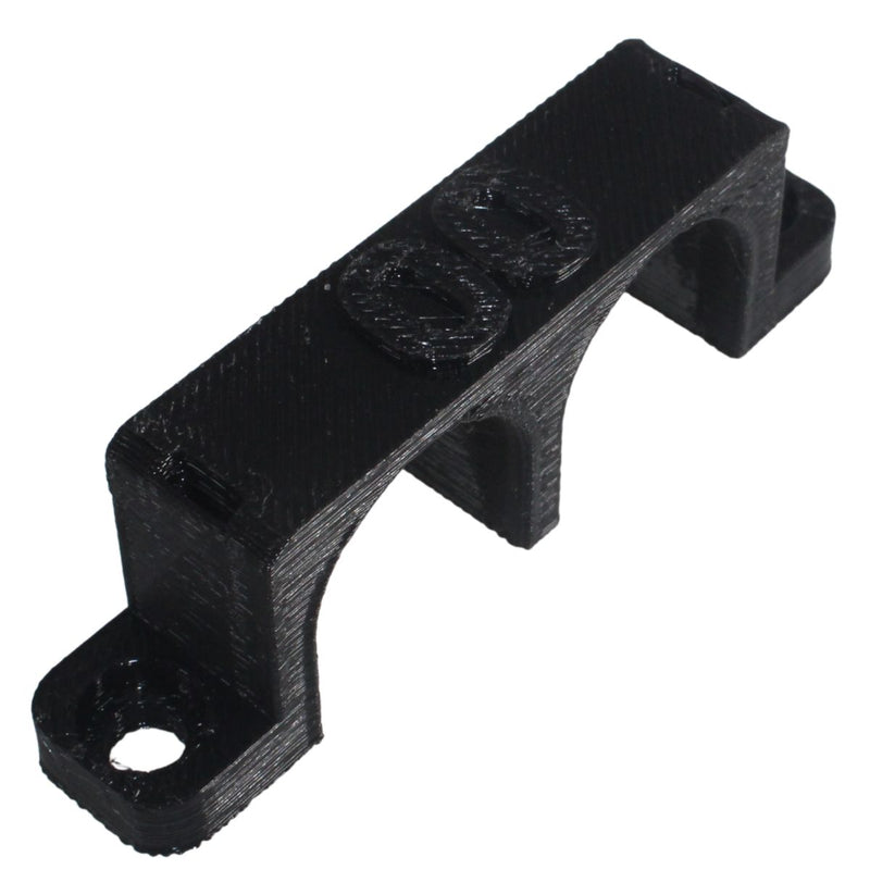 00 Gauge Cable Management Wire Comb Dual Slot Use w/ Cable Zip Tie Red/Black