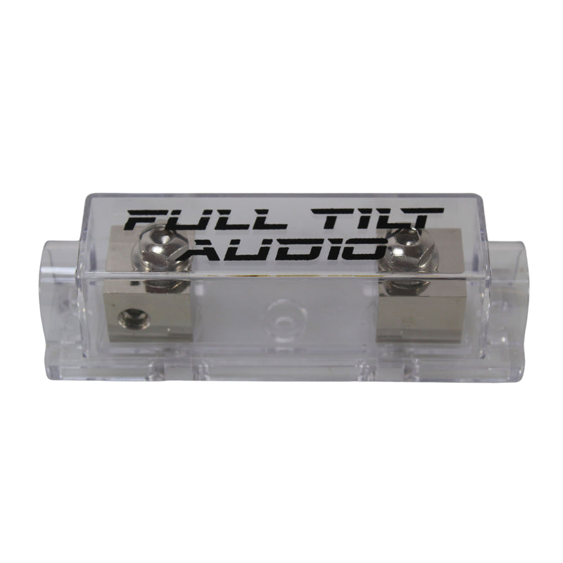 Full Tilt ANL Set Screw Silver Finish Fuse Holder – 1/0 to 4 AWG
