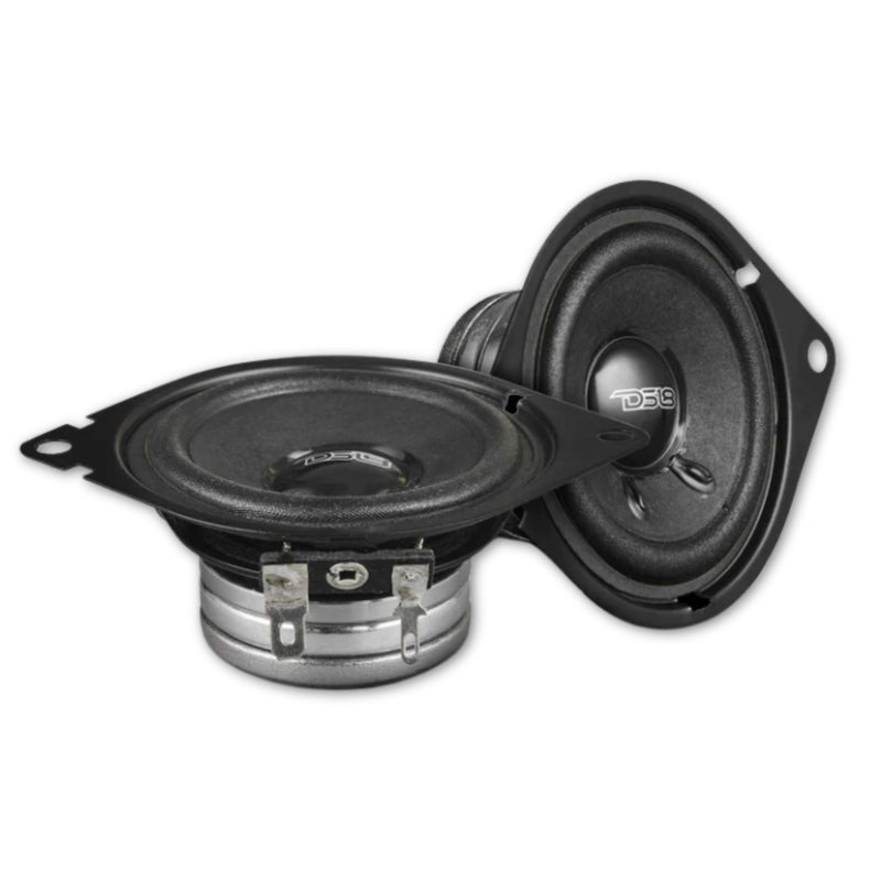 2.5" 80 Watt RMS 4-ohm OEM Dash Loudspeaker Pair with Neodymium Magnet