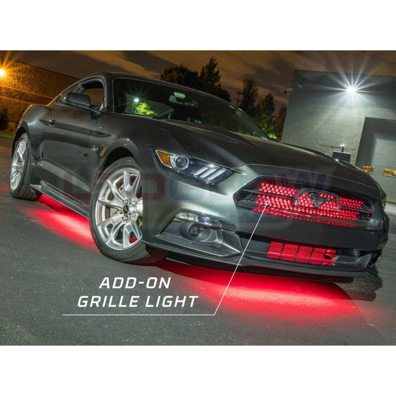 LEDGlow RGB LED Million Color Grille Light Bar for Bluetooth Underbody Kits