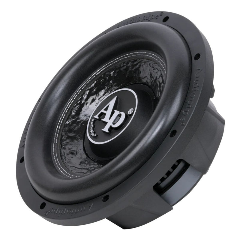 Audiopipe 10" 600 Watt 4-Ohm Shallow Mount Car Audio Subwoofer TXX-FB1000-S4