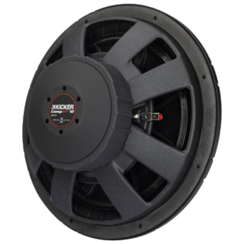 12" 225W RMS  4-Ohm SVC Subwoofer Kicker CompVT Series/ 52CVT124