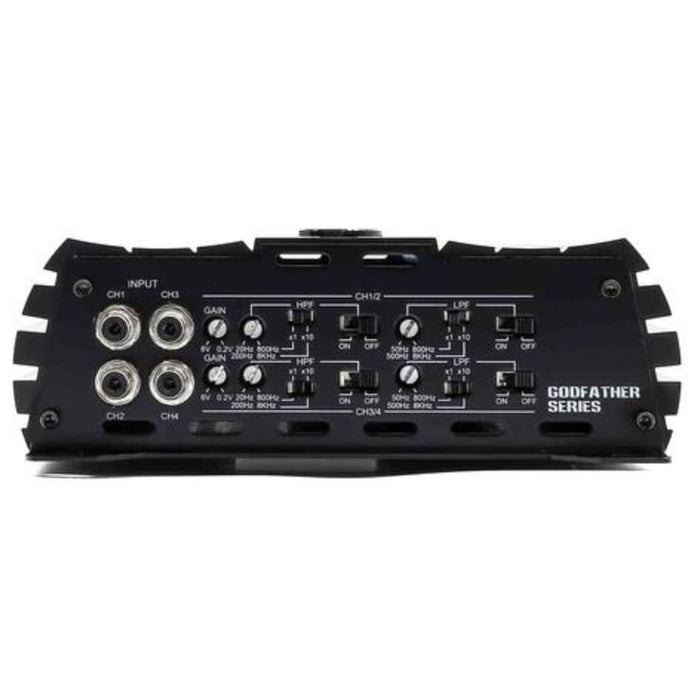 American Bass Godfather 720 Watt 2-Ohm 4-Channel Digital Circuit Amplifier