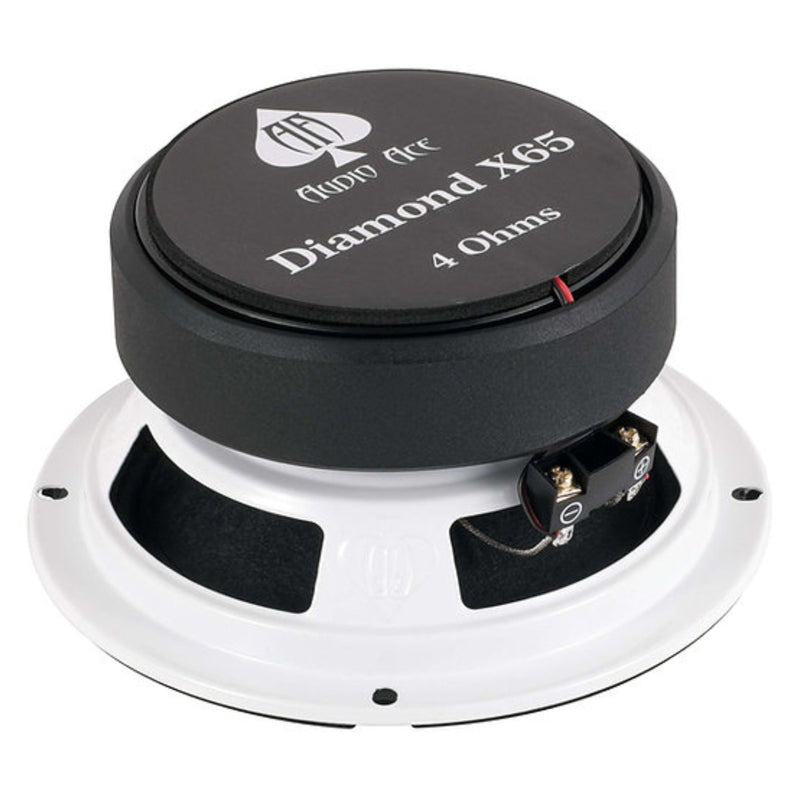 Audio Ace Pair of Diamond 6.5" 150 Watt RMS 4 Ohm Pro Car Audio Coaxial Speakers