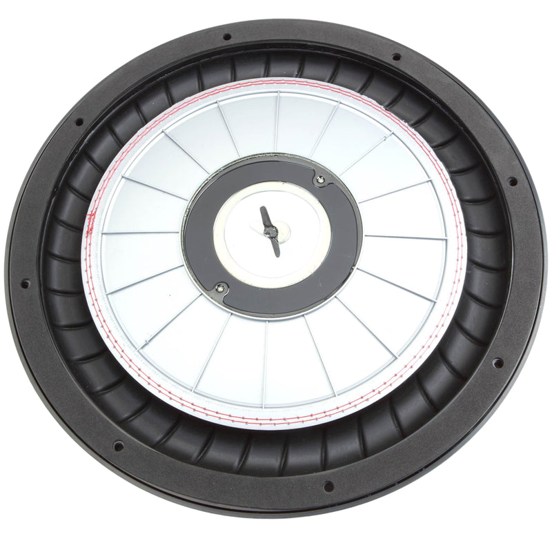 Kicker's 12-Inch Round Bass Reflex Passive Radiator Subwoofer 47KBRW12