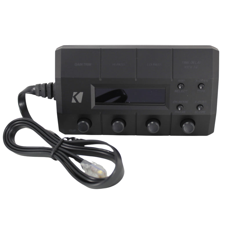 700W 1-Ohm Class D 7-Channel Amplifier w/LX Precision Controller & Smart Bass