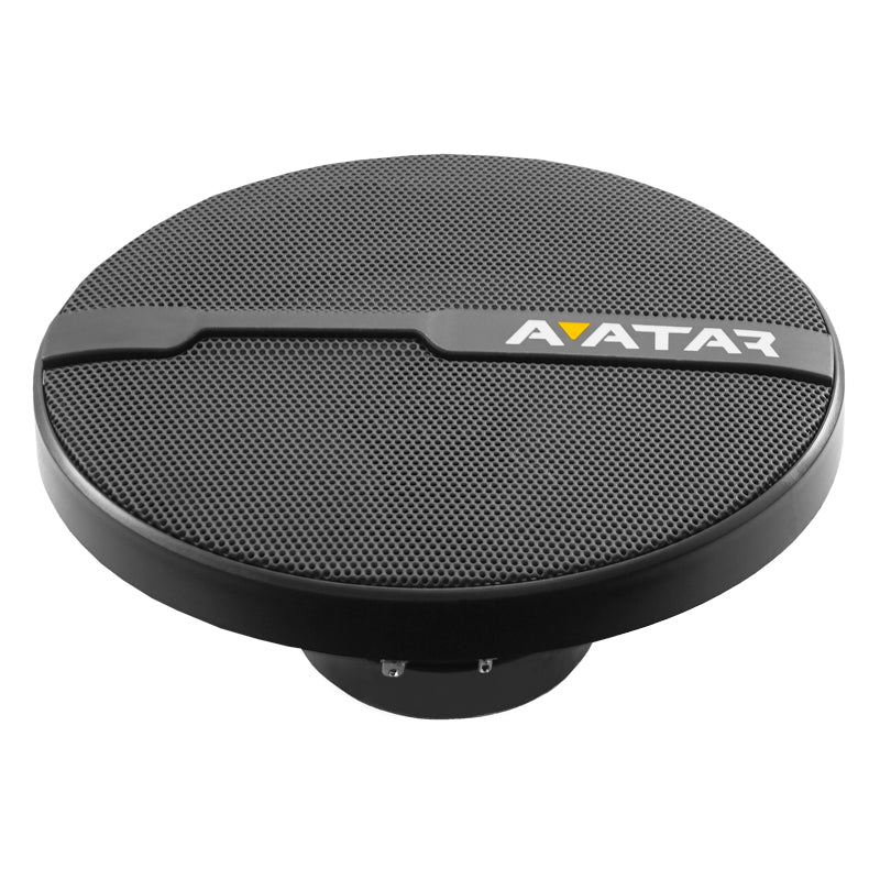 Avatar 6.5" 50 Watt RMS 4-Ohm Black Coaxial Speaker Pair XBR-613