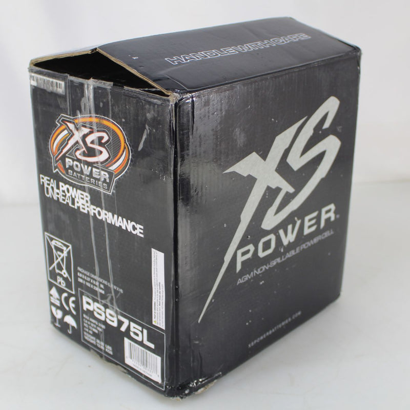 XS Power 12V BCI U1R 2000W 2100 Amps AGM Starting Battery PS975L OPEN BOX