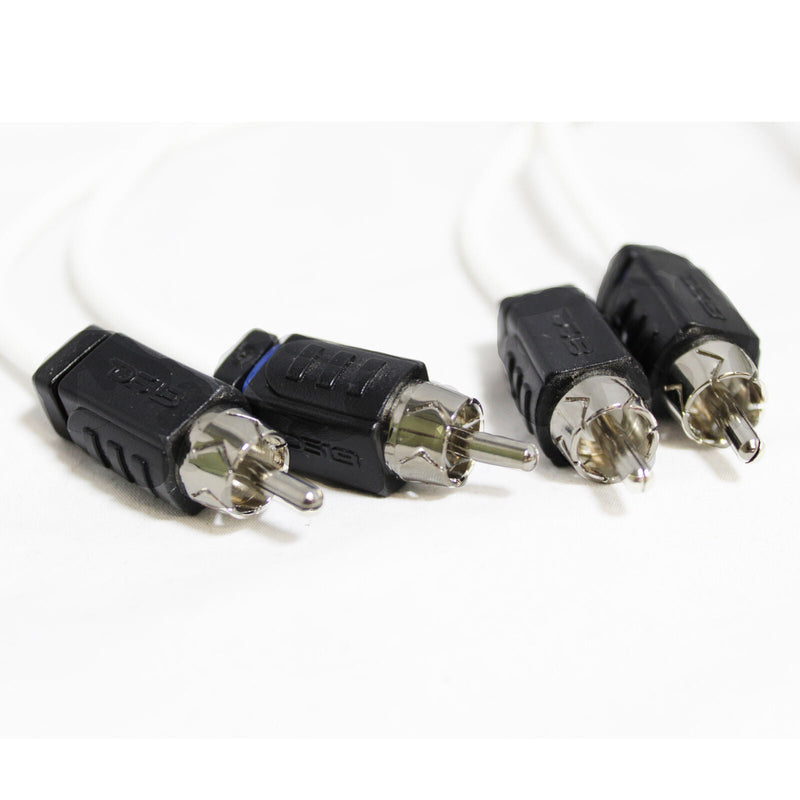 DS18 RCA 25 Feet Marine Tinned OFC 2 Channel Shielded Noise Reduction Cable