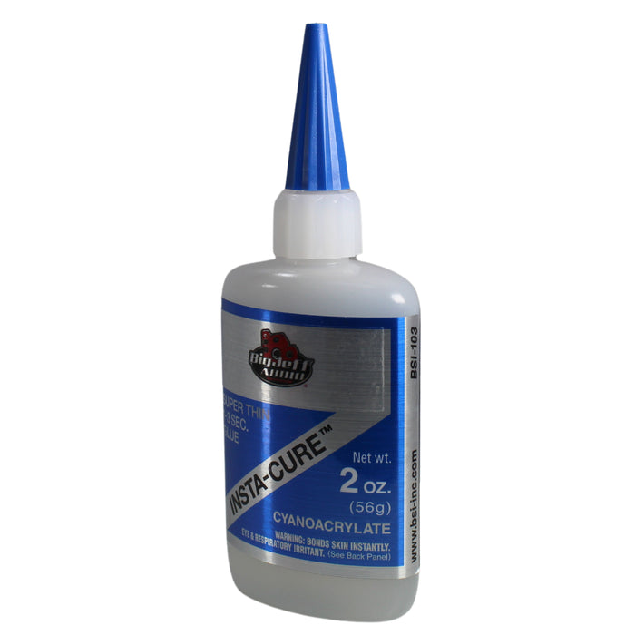 Big Jeff Audio 1/2 to 8 oz Insta-Cure CA Water-Thin, Fast-Acting Adhesive