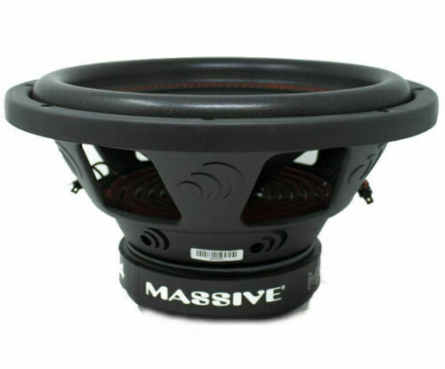 Massive Audio 12" 1000 Watt Subwoofer Dual 4 Ohm Voice Coil MMA124