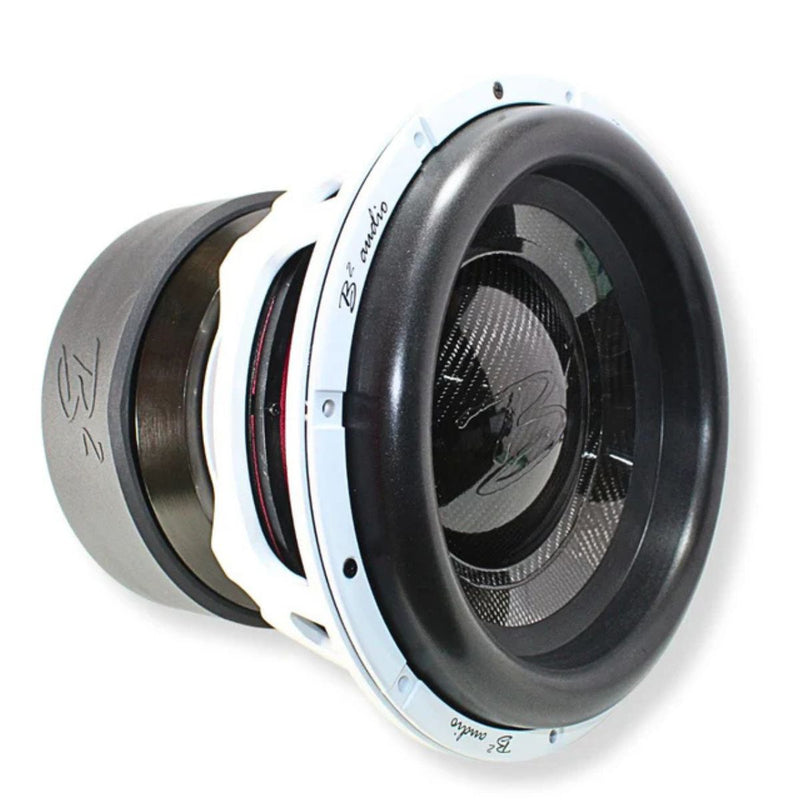 B2 Audio ZERO6 6000W Mono Amplifier 15" 2-Ohm 5000W RMS Subwoofer B2-Z6-COMBO10