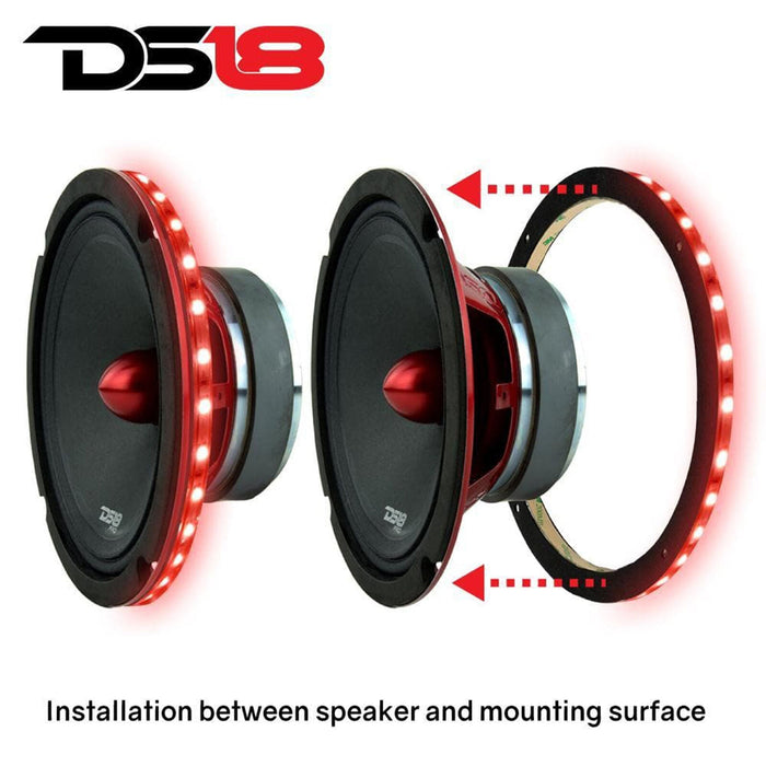 DS18 VISION 15" RGB LED Ring for Speaker and Subwoofers-Single