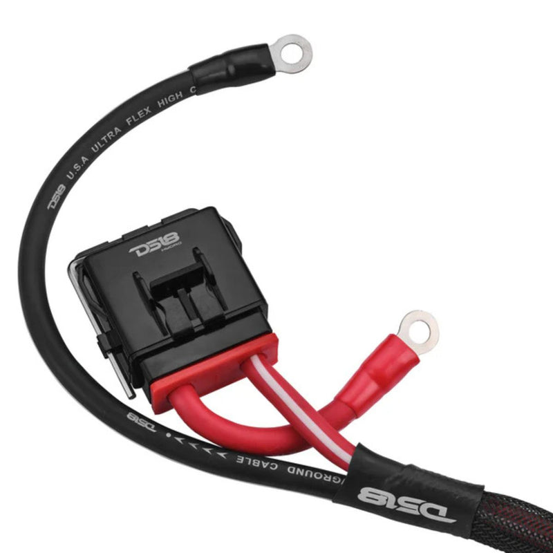 UTV 4 Gauge Power Harness Kit for 4 Door UTVs with 12ft Cables DS18