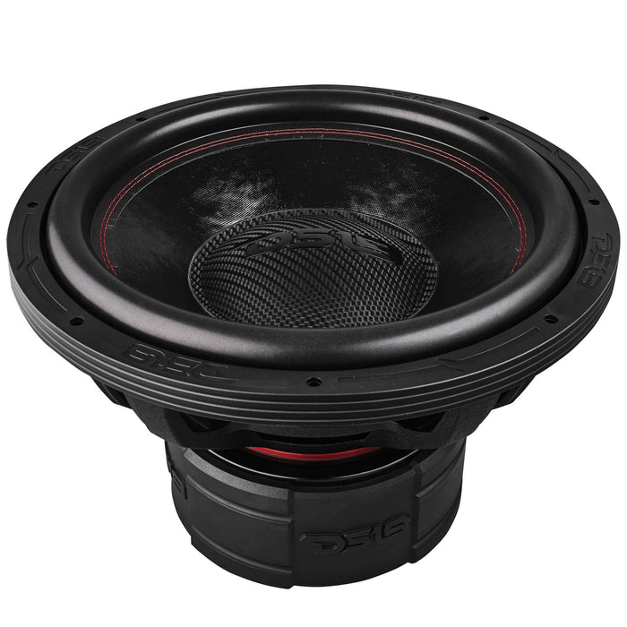 15" Quad Stack 3000 Watt RMS Dual 4-Ohm Voice Coil Subwoofer DS18 EXL-TRX1534D