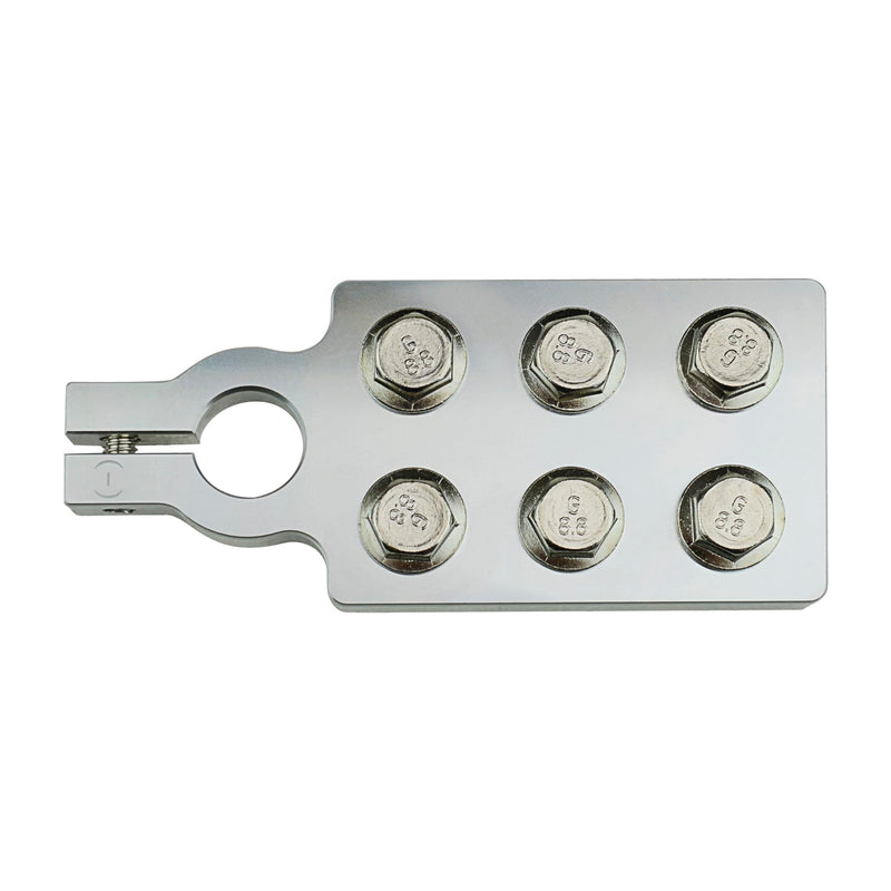 Audiopipe Aluminum 0GA/4GA/6GA Multi Cable Negative Battery Terminal BT-600N