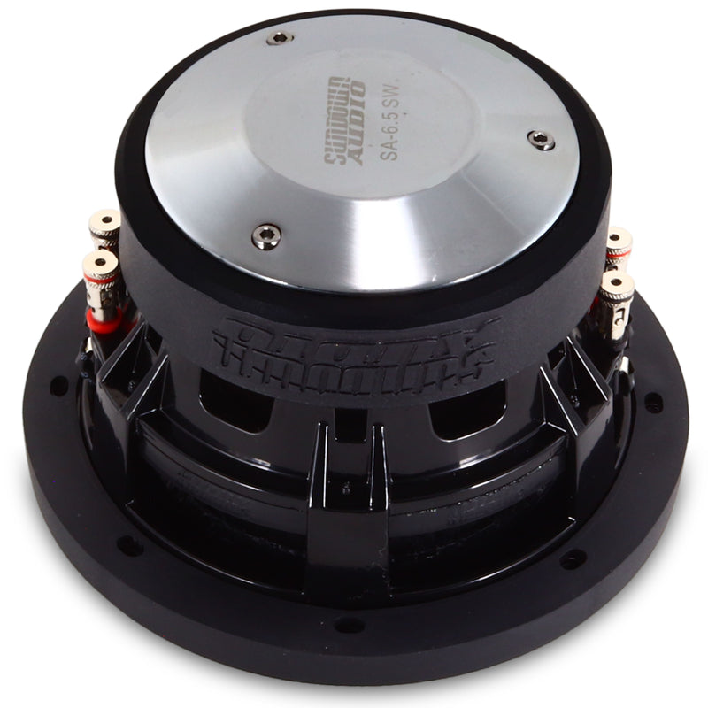 Sundown Audio SA Series 6.5" Dual 4-Ohm Voice Coil Subwoofer 200W RMS SA-6.5SW