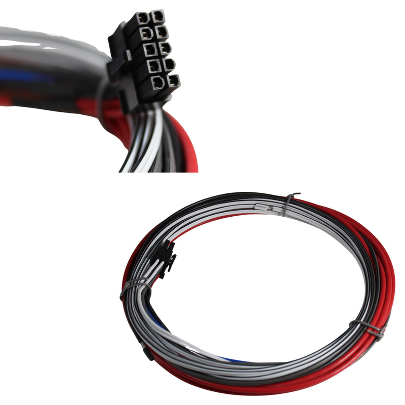 150W RMS 8" Under the Seat Compact Powered Subwoofer w/ Molex Bass Control Knob