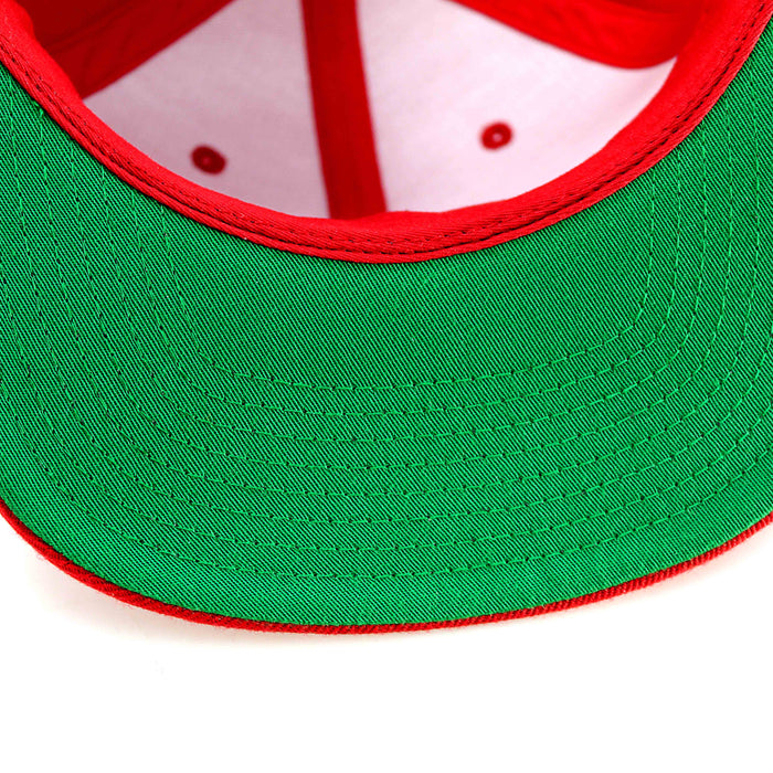 Official Team Big Jeff Audio Hair Tricks Snapback Hat Red