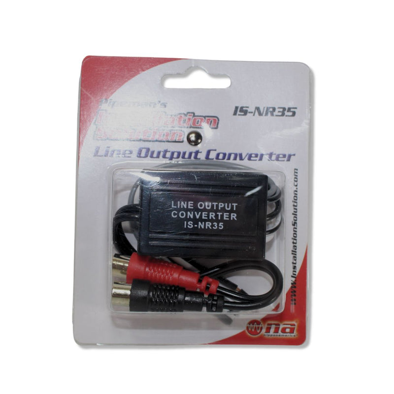 Installation Solution 2-channel RCA Line Output Converter IS-NR35