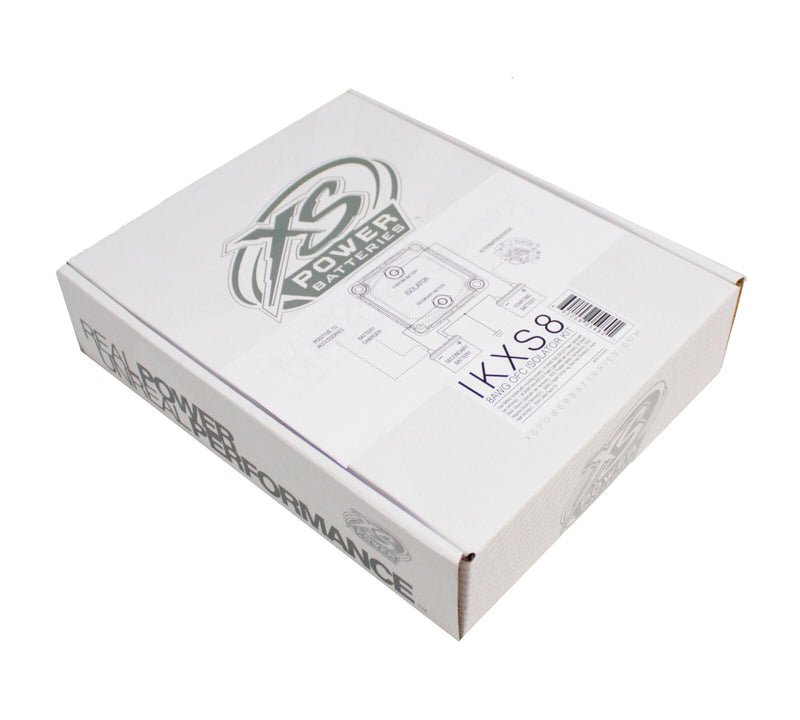 XS Power IKXS8 12V 8 AWG 140 Amp OFC Battery Isolator Kit