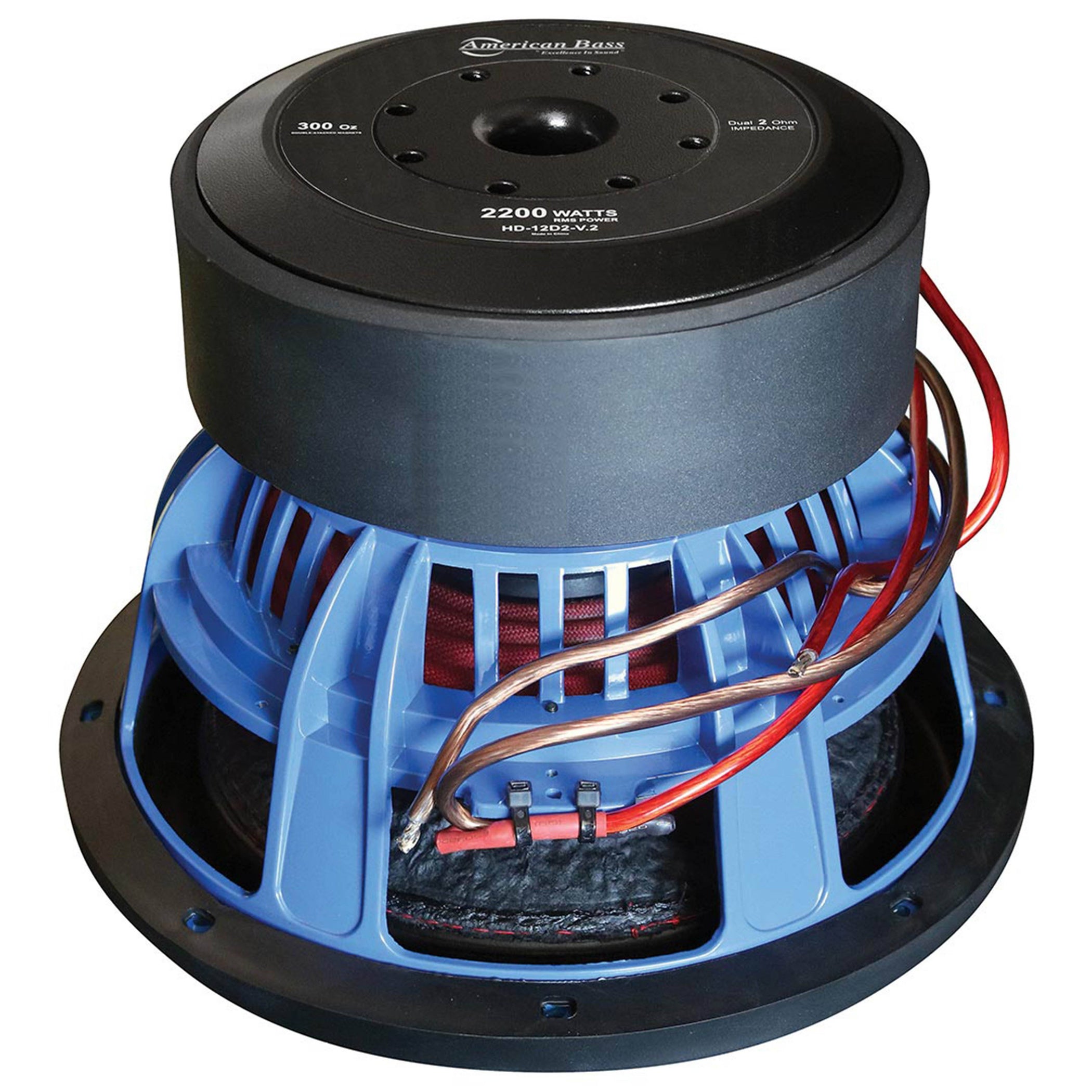 American Bass 12 Hd Series Subwoofer 4000w Dual 2 Ohm Hd12d2 V2 — Big Jeff Online Inc 5159