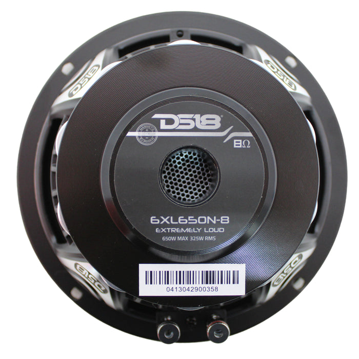 DS18 6.5" Neodymium Rings Mid-Range Loudspeaker 650 Watts 8-Ohm 6XL650N-8