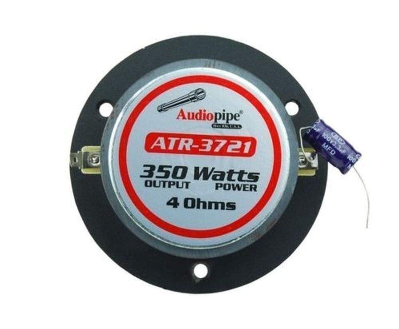 Audiopipe 1" Aluminum Bullet Super Tweeter 350W 4 Ohm 3.75" Titanium Horn