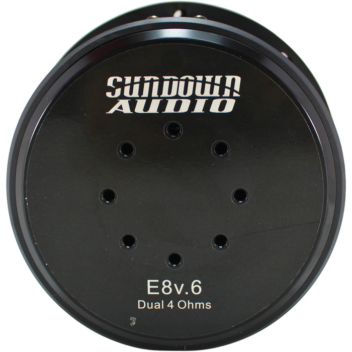Sundown Audio E-Series V.6 8" 300W RMS Dual 4-Ohm VC Subwoofer / E-V.6-8-D4