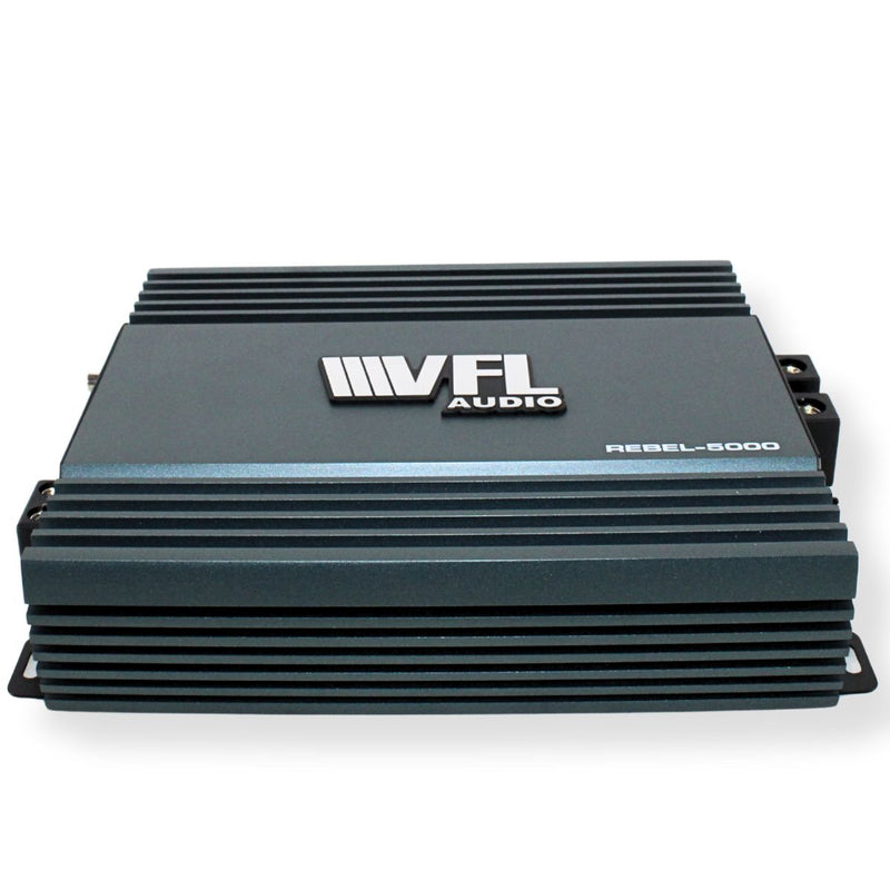 American Bass 5000 Watt 1-Ohm Monoblock Class D Digital Amplifier REBEL-5000.1