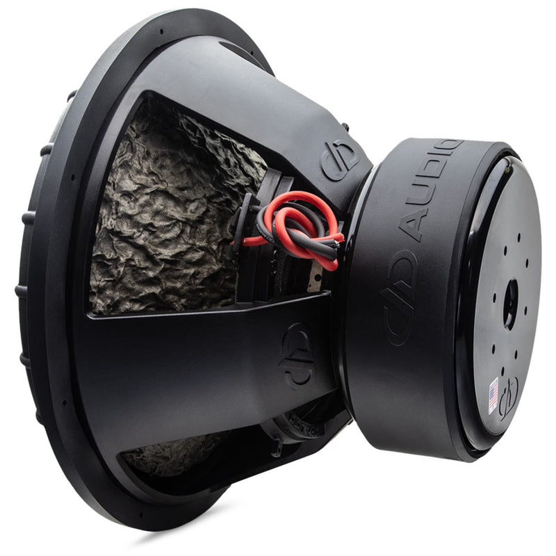 DD Audio 18" Dual 1 Ohm 10000W Peak/2500W RMS Power Tuned Subwoofer 9918b (ESP)