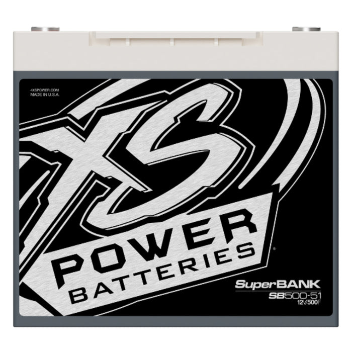 XS Power 12V BCI Group 51 Super Capacitor Bank, Max Power 4000W 500 Farad