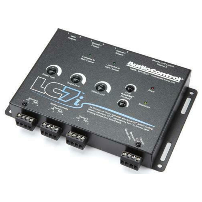 AudioControl 6 Channel Line Output Converter with Accubass LC7i