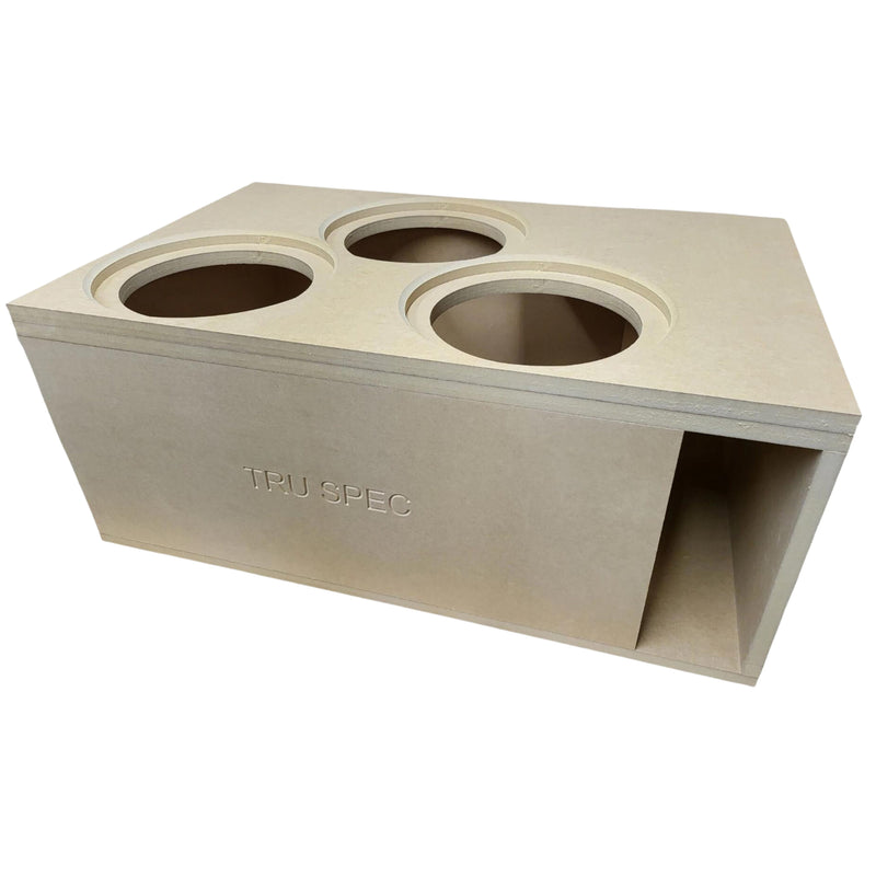 Tru Spec Back Vented Prefab Three Up Port 10" Subwoofer Enclosure OPEN BOX