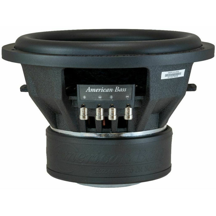 American Bass XR-12D4 12" Dual 4 Ohm Voice Coil 2400 Watts Subwoofer